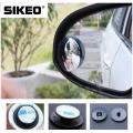 2pcs Car 360 Degree Wide Angle Round Convex Mirror Small Round Side  Parking Mirror. 