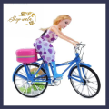 Barbei Doll Bicycle toy acccessories for Girls. 