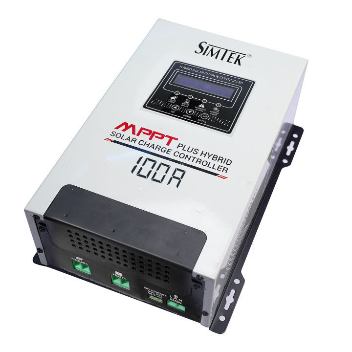 SIMTEK 12V/24V 100A Hybrid MPPT Solar Charge Controller With DC Load Option