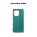 Redmi Note 13 4G Back Cover Soft Puffer Down Jacket Camera Protection Phone Case. 