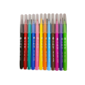 Color'Peps 12- Colour hard brush markers in jar for drawing and painting. 
