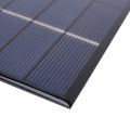 12V 5.2W Mini Solar Panel Polycrystalline Solar Cells Silicon Epoxy Solar DIY Module System Charger + DC output. 