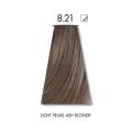 Hair Color 8.21-Light Pearl Ash Blonde Tube 60ml + 20 Develpor. 