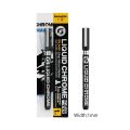 Electroplating Mirror Silver Marker Paint Pen Chrome-plated Metal Waterproof Tire Ceramic Touch-up Paint Pens 1mm/3mm Nib 1Pcs. 