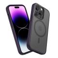 MagSafe Translucent Matte Case For iPhone 15 Pro Max 14 Pro Max 13 Pro Max 14 Magnetic Cover. 