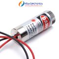 650nm 5mW Red Dot Line Cross Laser Module Head Glass Lens Adjustable Laser Diode Head Industrial Class. 