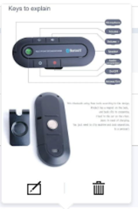 Wireless%20Hands-Free%20Car%20Kit%20Bluetooth%20Sun%20Visor,%20Portable%20Bluetooth%20Multipoint%20Speakerphone,Built-in%20Battery%20with%20Car%20Charger%20-%20Image%204