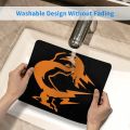 Metal Gear Solid Fox Logo Mouse Pad Square Non-Slip Rubber Mousepad for Gaming Computer Desk Pads Video Game Laptop Mouse Mat. 