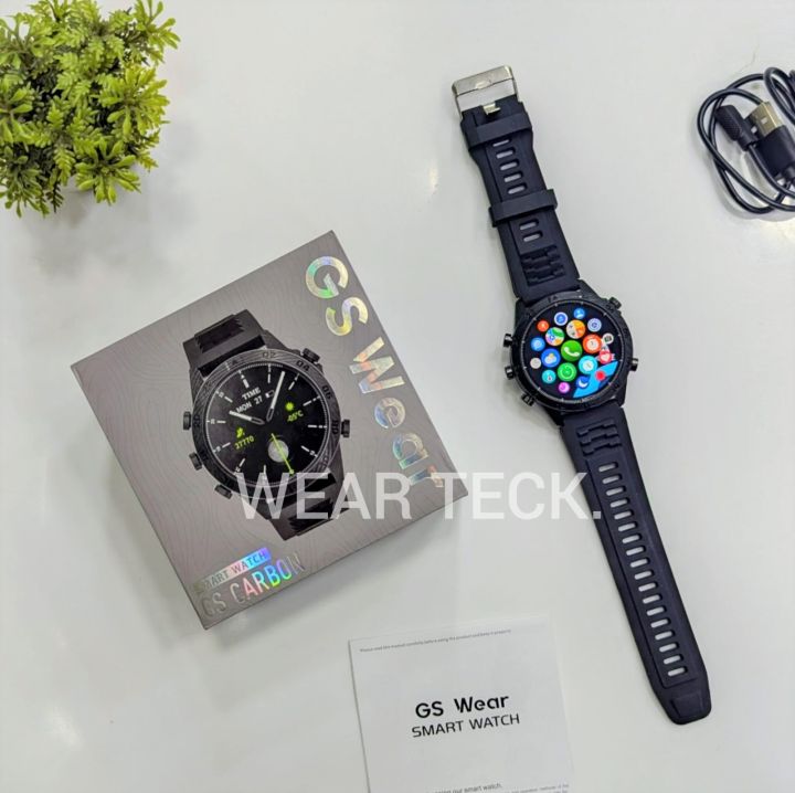 GS%20Wear%20Carbon%20Smartwatch%20-%201.43"%20AMOLED%20Display%20-%20Luxury%20Carbon%20Fiber%20Edition%20-%20Built-in%20GPS%20-%20Bluetooth%20Calling%20-%20Premium%20Design%20-%20For%20Men%20-%20Image%204