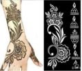 Mehndi stickers / Mehndi designs / Mehndi papers / Mehndi Stencils (1 pc). 