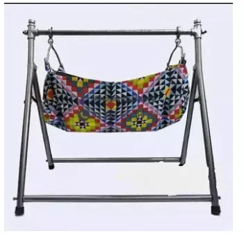 Baby%20Cradle%20Swing%20Newborn%20Baby%20Iron%20Rod%20Swing%20Cradle%20with%20cradle%20cover%20-%20Image%204
