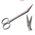 High Quality Professional Stainless Steel Rust Free Surgical Iris Angular Scissors Suture Cutting Tissue Removal Oral Surgery Tools. 