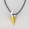 Fashion Anime Tengen Toppa Necklace Gurren Lagann Simon Core Drill Metal Pendant Necklaces Men Gift. 