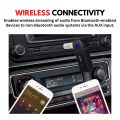 USB Portable Bluetooth Wireless Audio Music Receiver Dongle Car Audio BT Adaptor And AUX Cable. 