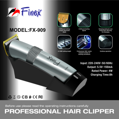 Finex FX 909 Hair Trimmer Perfect for at-home grooming