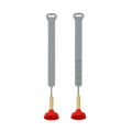 Stacked raw toilet draw, toilet seat, toilet lifter, toilet lifter, toilet seat, handle silicone, anti-dirt cushion pull. 