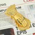 High Quality Hand-shaped Paper Clip DIY Scrapbooking Metal Decorative Clips Stationery Binder Clips Students. 