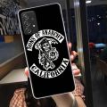 Fashion Sons of Anarchy Phone Case For Galaxy Samsung A12 A22 A32 A42 A52 A52S A72 A54 A34 A24 A14 A73 A53 A33 A23 A13 F52 F62 C. 