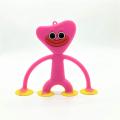 Huggy Wuggy Doll Sausage Pendant Hagi Vagi Bobi Funny Monster Silicone Keychain. 