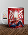 Spider man mug for spiderman lovers. 