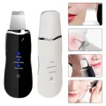 3 in 1 Ultrasonic Shovel Machine for Facial Skin Scrubber Lifting Moisturizing & Cleansing Deep Vibrate Cleaning Skin Dirt Cleanser Blackhead Remover Peeling Beauty Device Tool. 