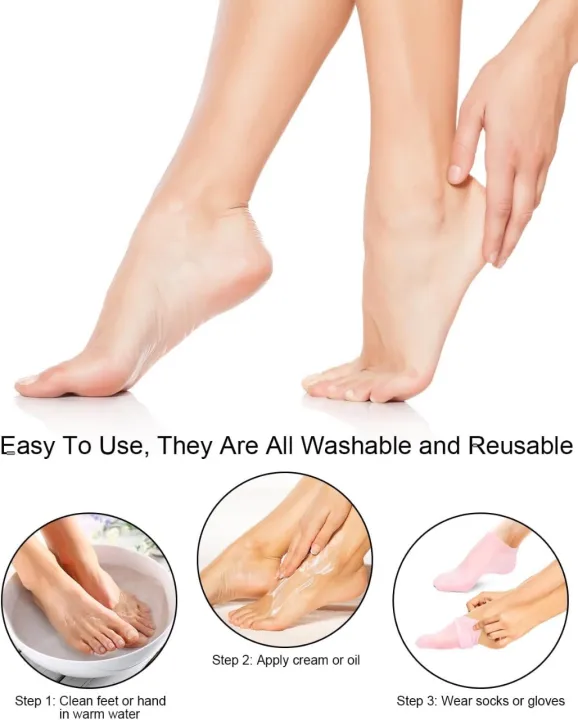 1%20pair%20Silicone%20Elastic%20Moisturizing%20Foot%20Socks,%20Spa%20Massage%20Moisturizing%20Gel%20Socks%20for%20Dry%20Cracked%20Feet%20-%20Image%206