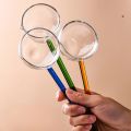 Transparent long glass spoon, anti-soup spoon, high temperature resistance, seasoning, household use, oil spoon, snail powder. 