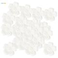 100 Pieces Satin Fabric Silk Artificial Flower Petals for Party Home Wedding Decoration 2.16''. 