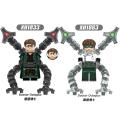 Single Sale Marvel Doctor Octopus Figures Building Blocks Doc Ock Assemble Bricks for Children Gift Collection Toys XH1833. 
