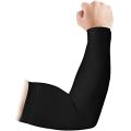 Cooling Arm Sleeves for Men, Women and girls UV Protective Long Sun Sleeves Full Hand Black White & Skin Cotton Arm Sleeves best for Clothing Cycling Golf Running Driving Moisture Wicking & Stretch Pack of 1 pair. 