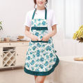 Cooking Bib Soft Texture Korean Style Cooking Apron. 