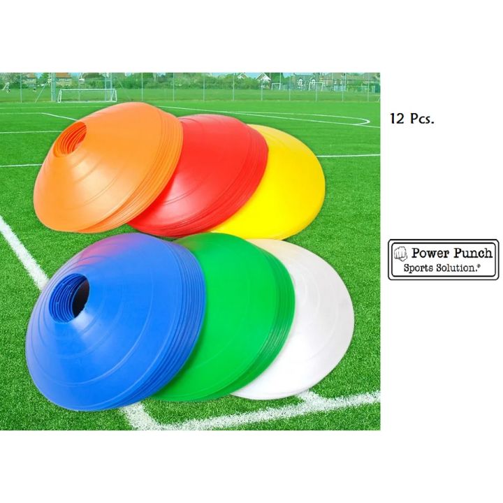 Space markers football training marking 12 Pcs Football Training Cones Hockey road safety goal keeper shin space marking agility disk cones space marker cones disk