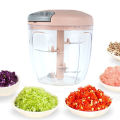 Manual Speedy Chopper & Vegetable Cutter - 5 Blade Chopper / Hand Chopper /Speedy Chopper Hand Pulled Type / Manual Chopper. 