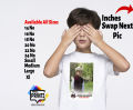 Custom T- Shirt Customize T-Shirt Picture Shirt Pic Shirt Your Own Pic Shirt Photo T - Shirt. 