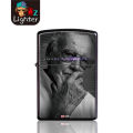 Creative Metal Windproof Kerosene Grinding Wheel Lighter Frosted Texture Captain America Avengers Marvel Limited. 