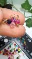 Pack of 100Pcs, Glass Loreal Faceted Beads (Mogra beads) /Earring Hanging Findings, about 5mm, DIY Art & Craft.. 