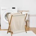 Folding x Frame Dirty Clothes Hamper Keep Dirty Laundry Neatly Stored Away Easy Carry Durable Family Essentials Open Top Design. 