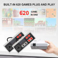 Mini TV Video Game Console NES 8 Bit Built-in 620 Classic Retro Games 2 Players Support AV Output Handheld Children's Toys Gift. 