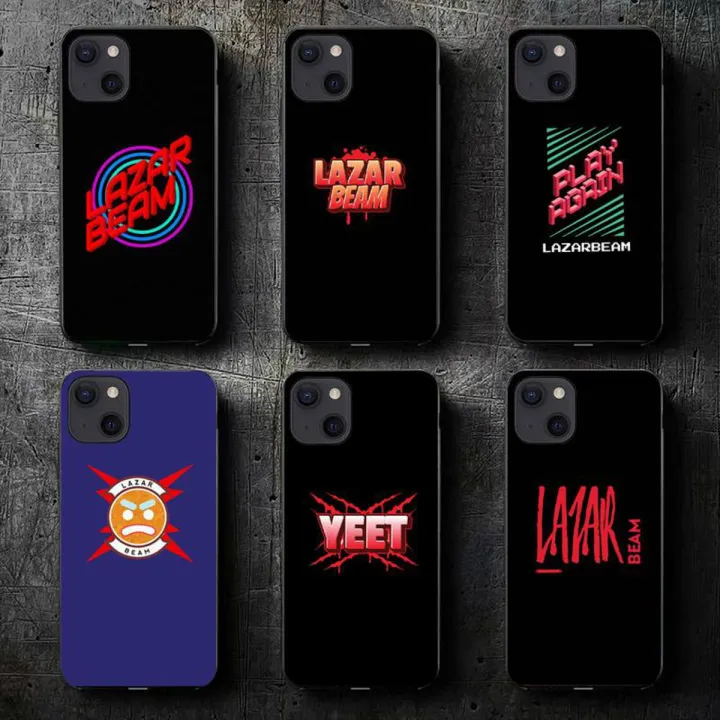 LazarBeam Gaming Phone Case For iPhone 11 12 Mini 13 14 Pro XS Max X 8 7 6s Plus SE XR Shell