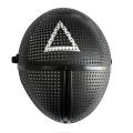 Squid Game Face Mask, Squid Game Face Cover, Squid Game Cosplay Mask Square Circle Triangle Halloween Mask. 