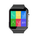 X6 Bluetooth Smart Watch with Remote camera Pedometer Alarm for Phones. 