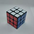 Black Base Rubik Cube 3x3 - Multicolour - 100% Original. 