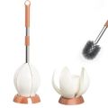 Lotùs Design Toilet Brush and Holder Floor-Standing Cleaning Brush Automatic Opening and Closing Bathroom Toilet Cleaning Tools.. 
