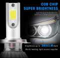 C6 Car Led Headlight Bulbs Extra Bright H4 7200lm 600k. 