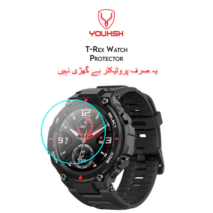 YOUKSH Amazfit GTR Watch Screen Protector - Amazfit GTR Glass  - Amazfit GTR Ultra-thin Screen  Protector - With Installation Kit - For Amazfit GTR.