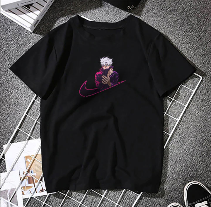 Anime Tshirt Gojo Jujutsu Kaisan Tee For Otaku Fans Girls and Boys (Digital Printed)