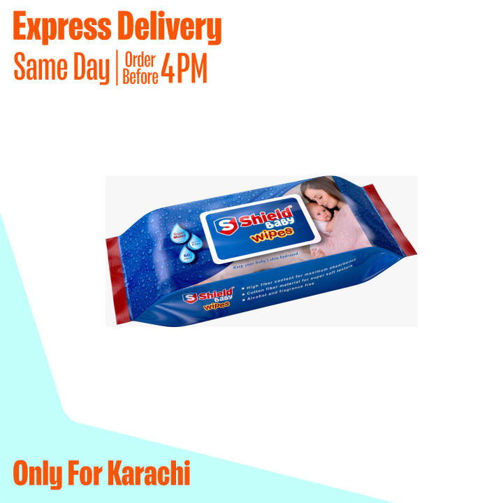 Shield Baby Wipes Pack