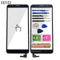 5.3'' Mobile Touch Screen For Alcatel 1X 5059D 5059 Touch Screen Glass Sensor Panel glass For Alcatel 1X 5059D cell Tools. 