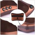 Head Neck Body Massage Pillow Heating Kneading Home Car Dual Use Body Cervical Lumbar Waist Leg Pain Relief Massager Health Care. 
