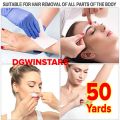 Wax Strip Roll Non Woven Wax Strip Epilating Roll Waxing Strips for Body and Facial Hair Removal Waxing Strips, 4 Inch x 50 Yards Epilating Roll. 